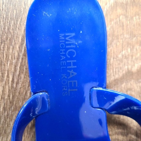 MK - blue sandals, size 5.5 -6 - Picture 6 of 15